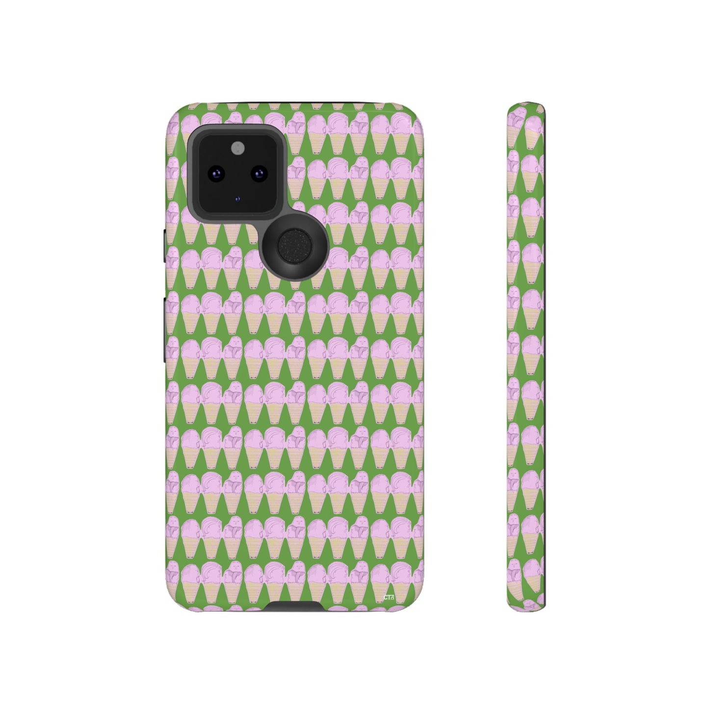 Ice Cream Funny Faces -- Tough Phone Case