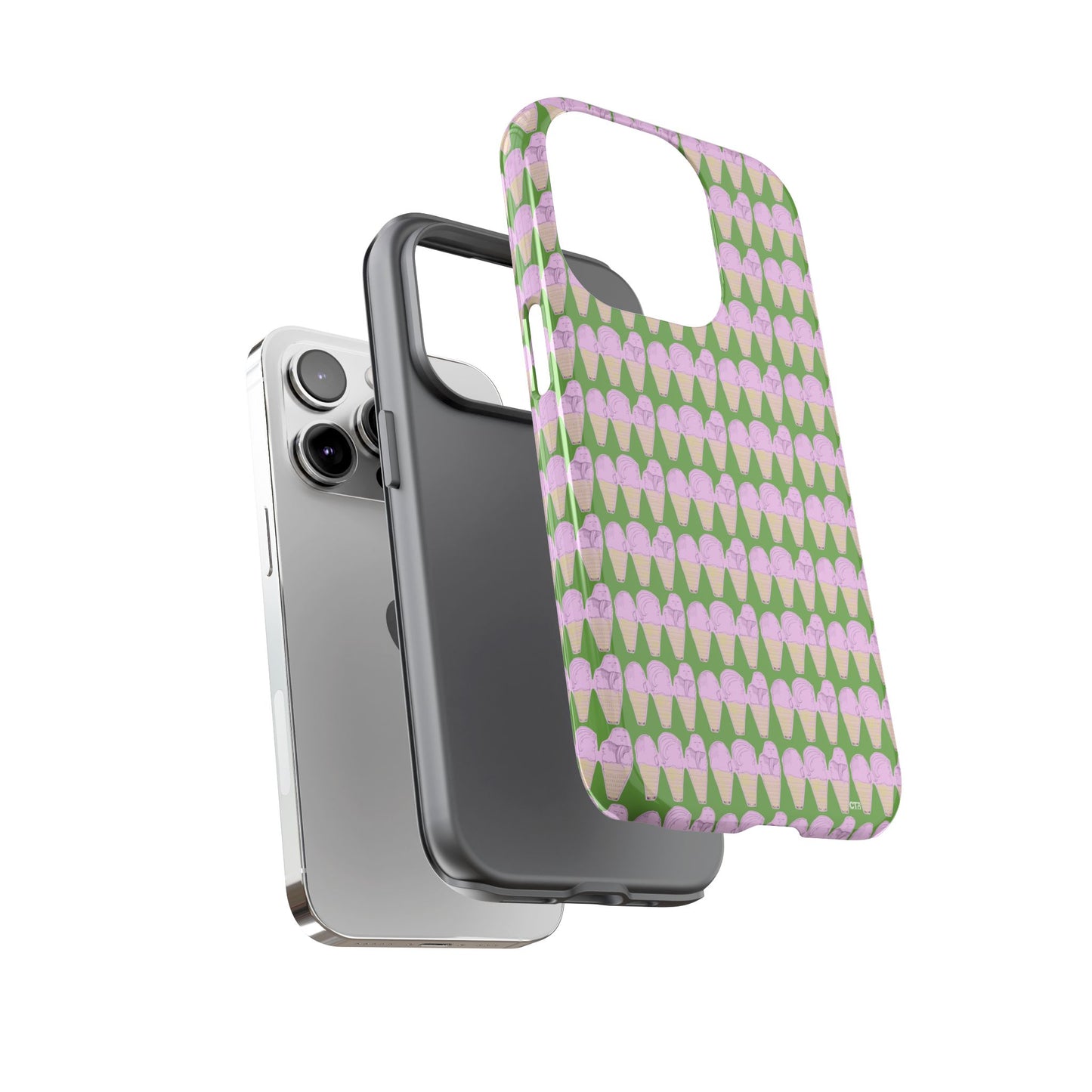 Ice Cream Funny Faces -- Tough Phone Case