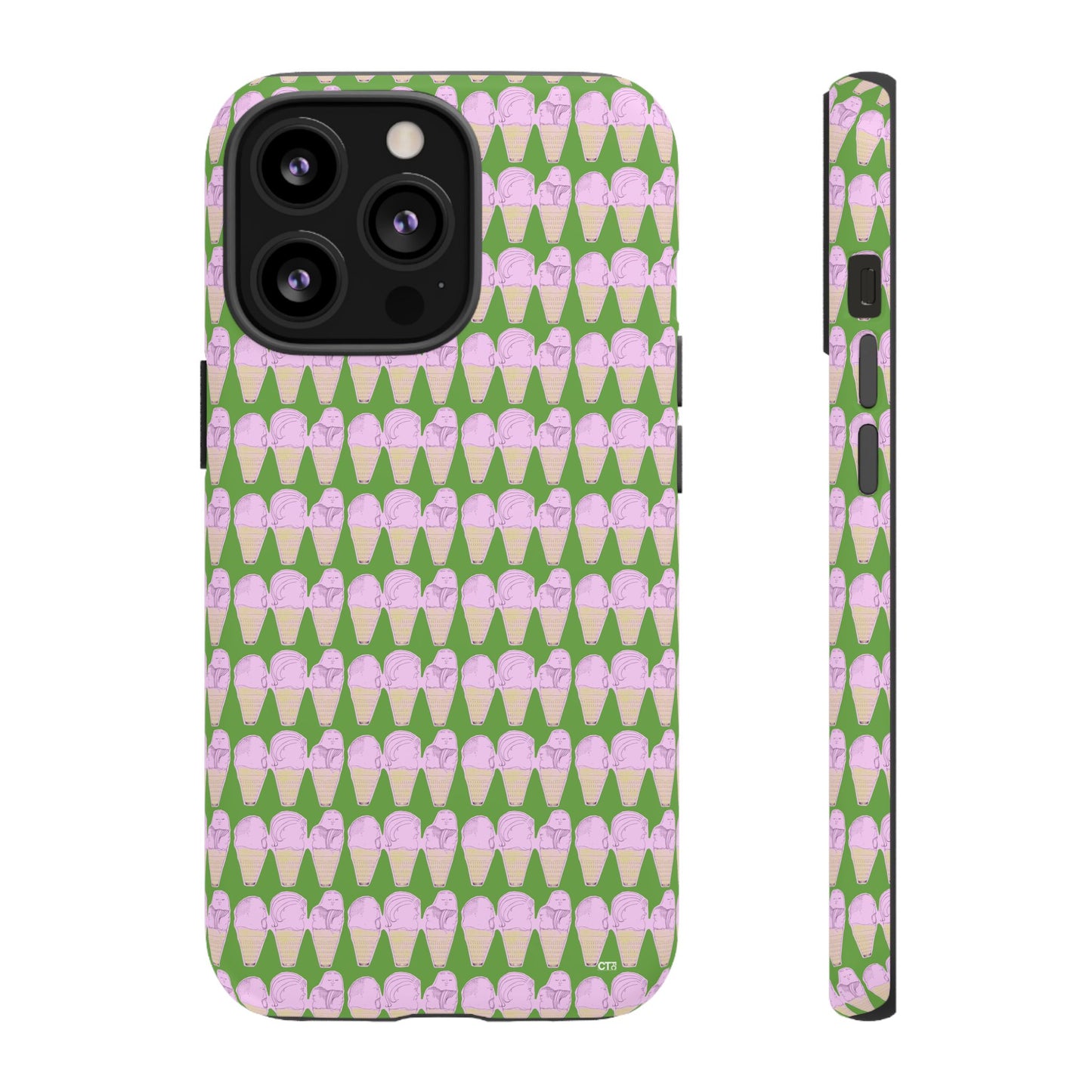 Ice Cream Funny Faces -- Tough Phone Case