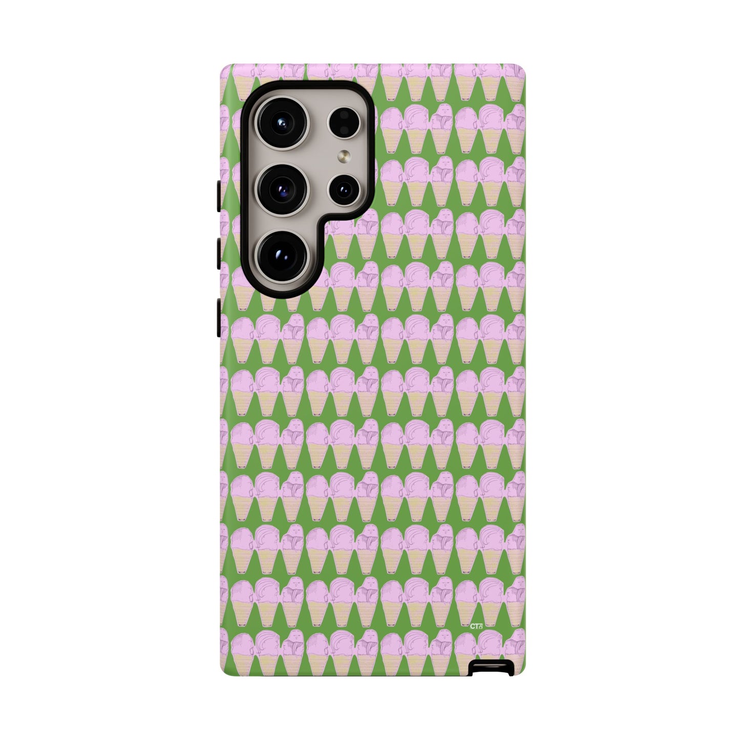 Ice Cream Funny Faces -- Tough Phone Case