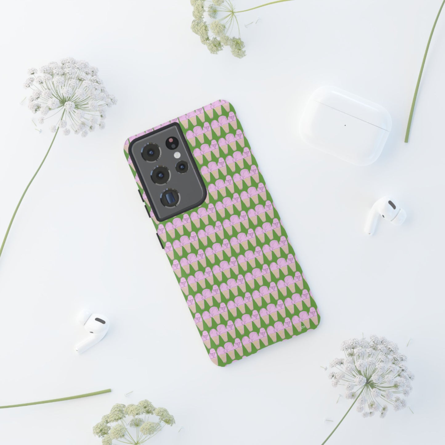 Ice Cream Funny Faces -- Tough Phone Case