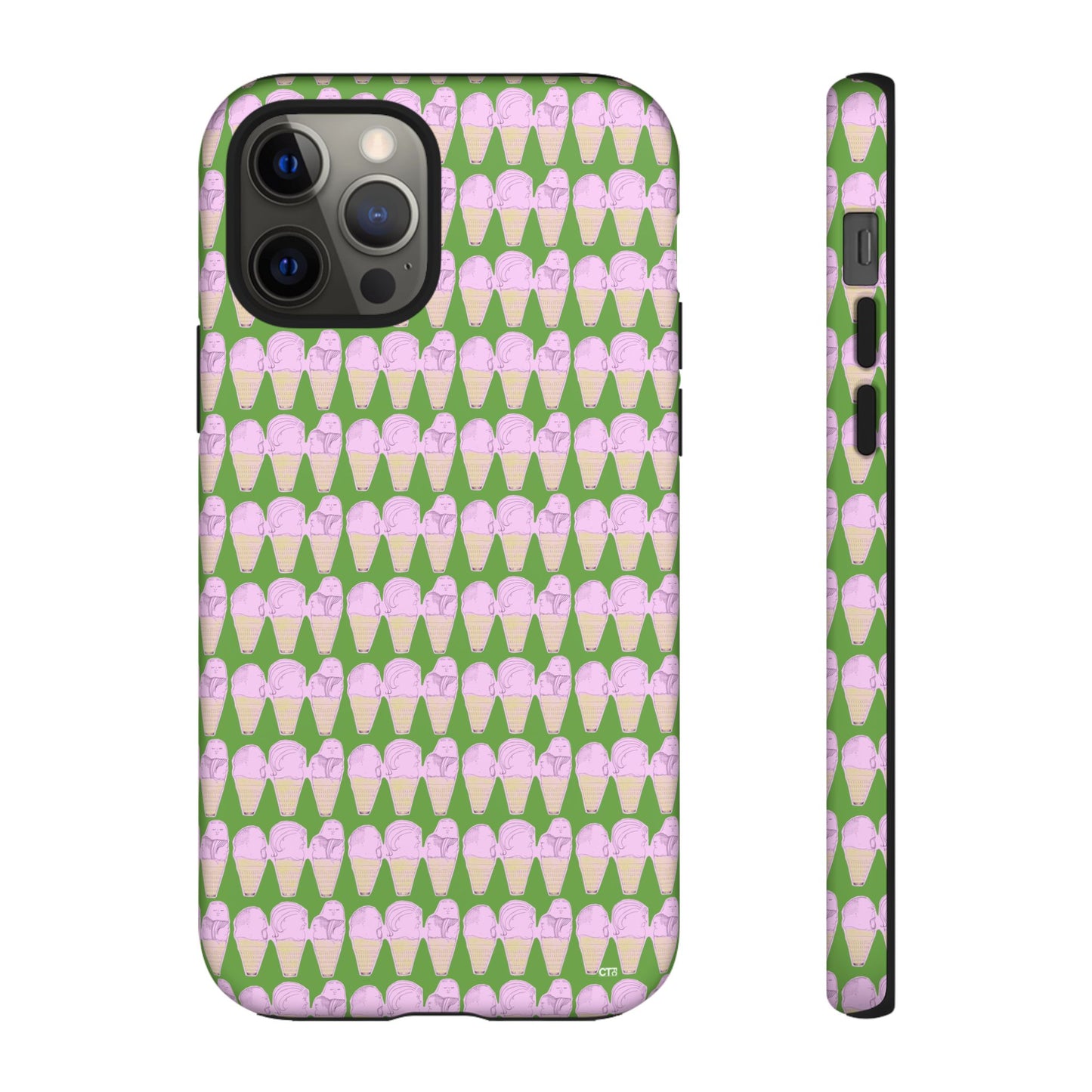Ice Cream Funny Faces -- Tough Phone Case