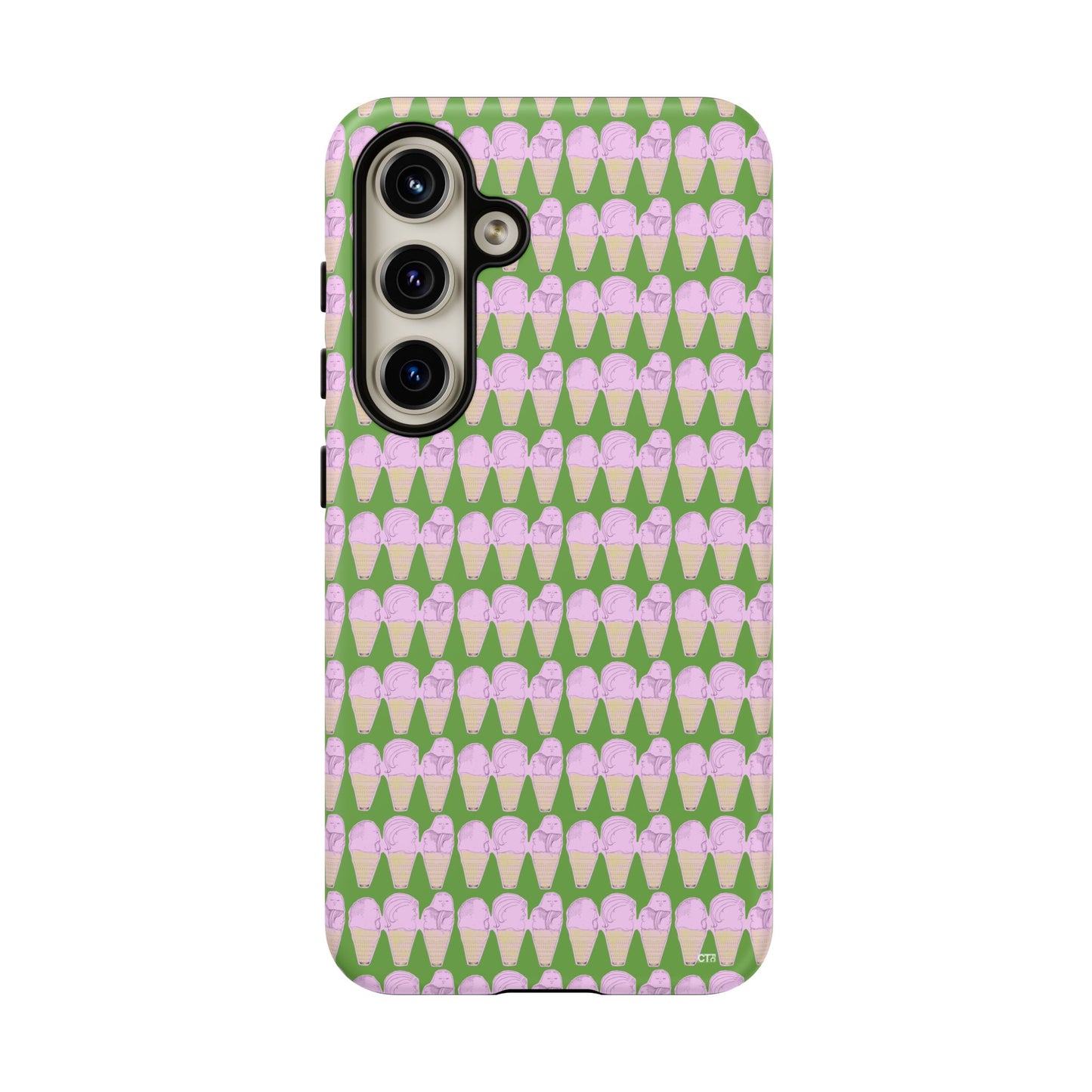 Ice Cream Funny Faces -- Tough Phone Case