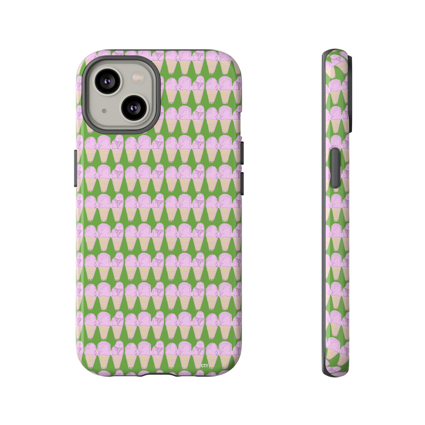 Ice Cream Funny Faces -- Tough Phone Case