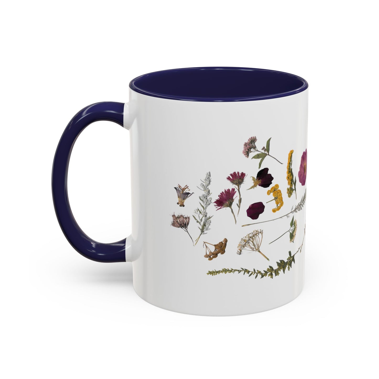 Mug - Pressed Flower Coffee Mug (11, 15oz)