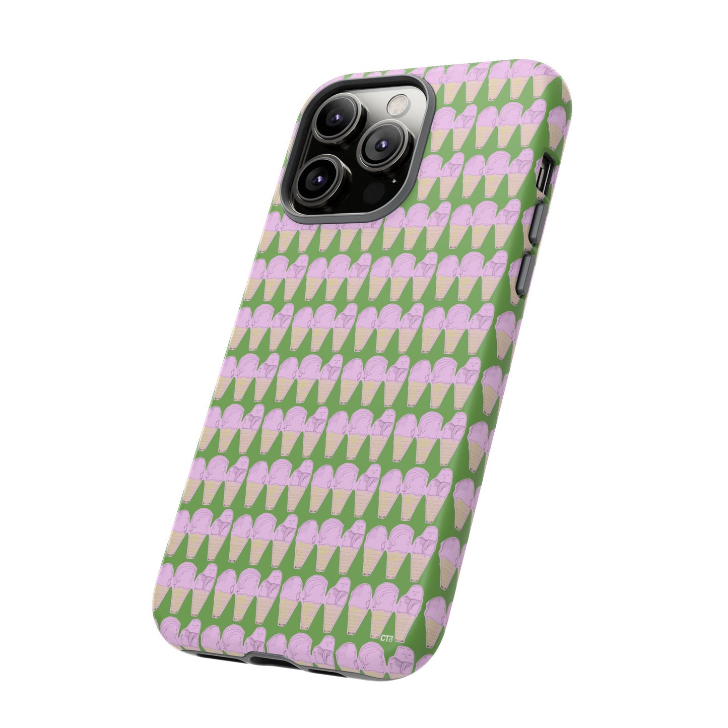 Ice Cream Funny Faces -- Tough Phone Case