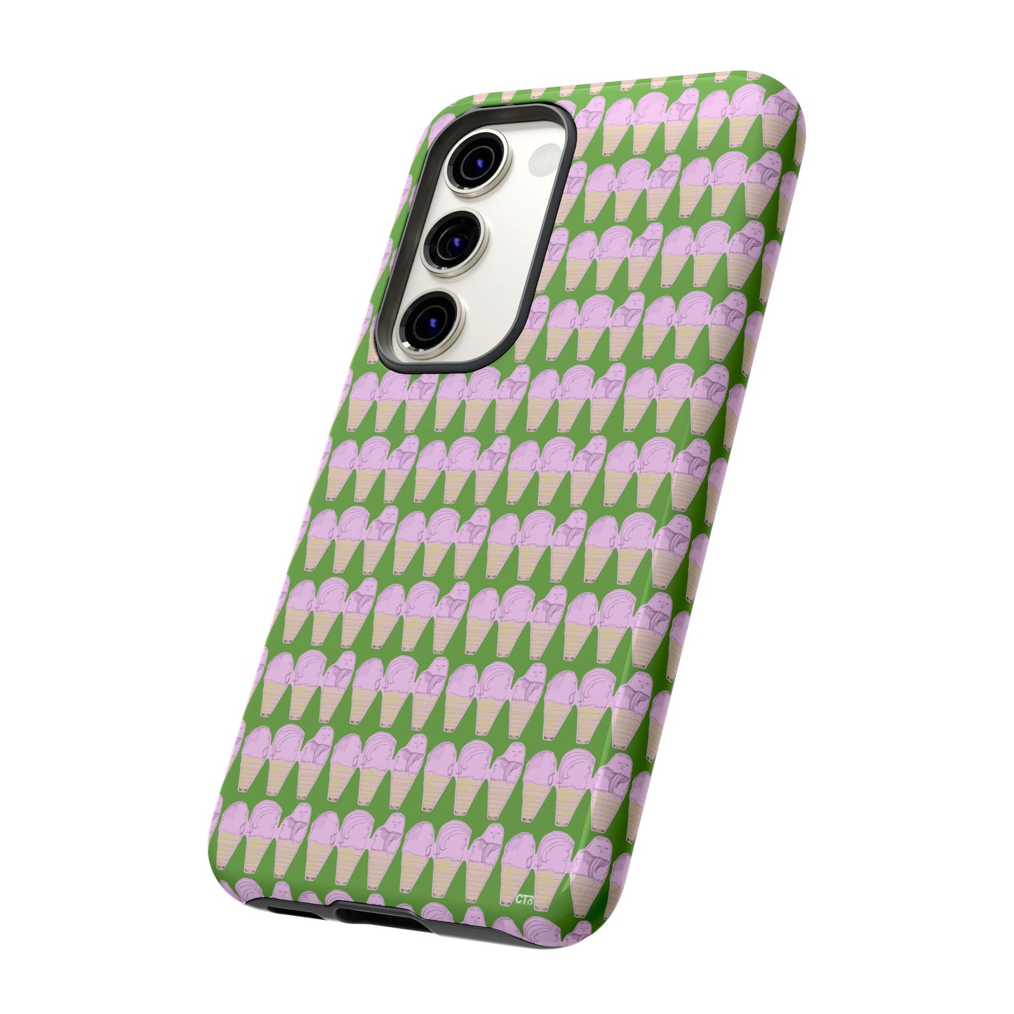 Ice Cream Funny Faces -- Tough Phone Case