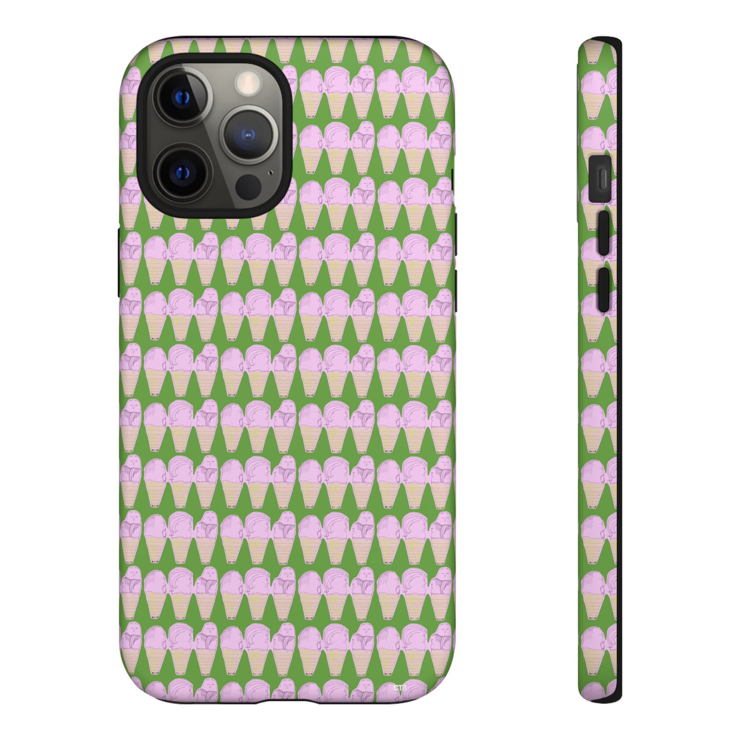 Ice Cream Funny Faces -- Tough Phone Case