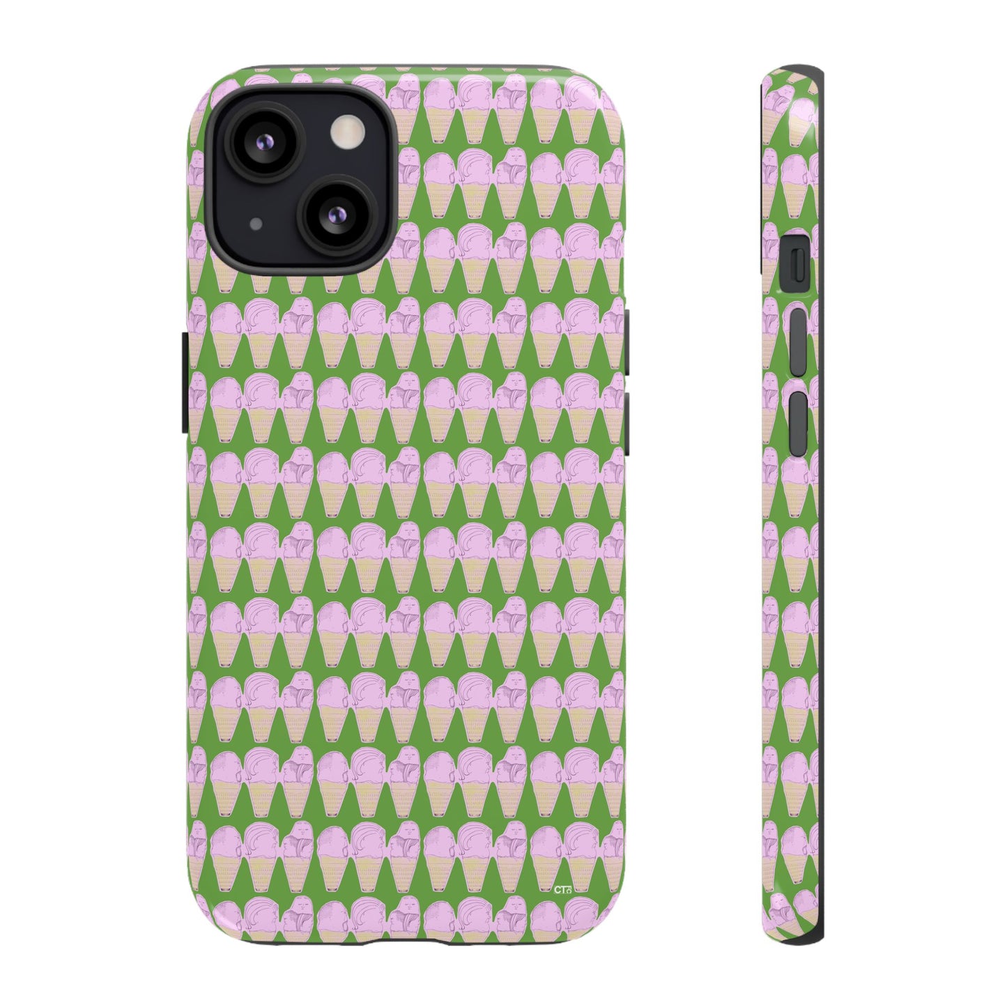 Ice Cream Funny Faces -- Tough Phone Case