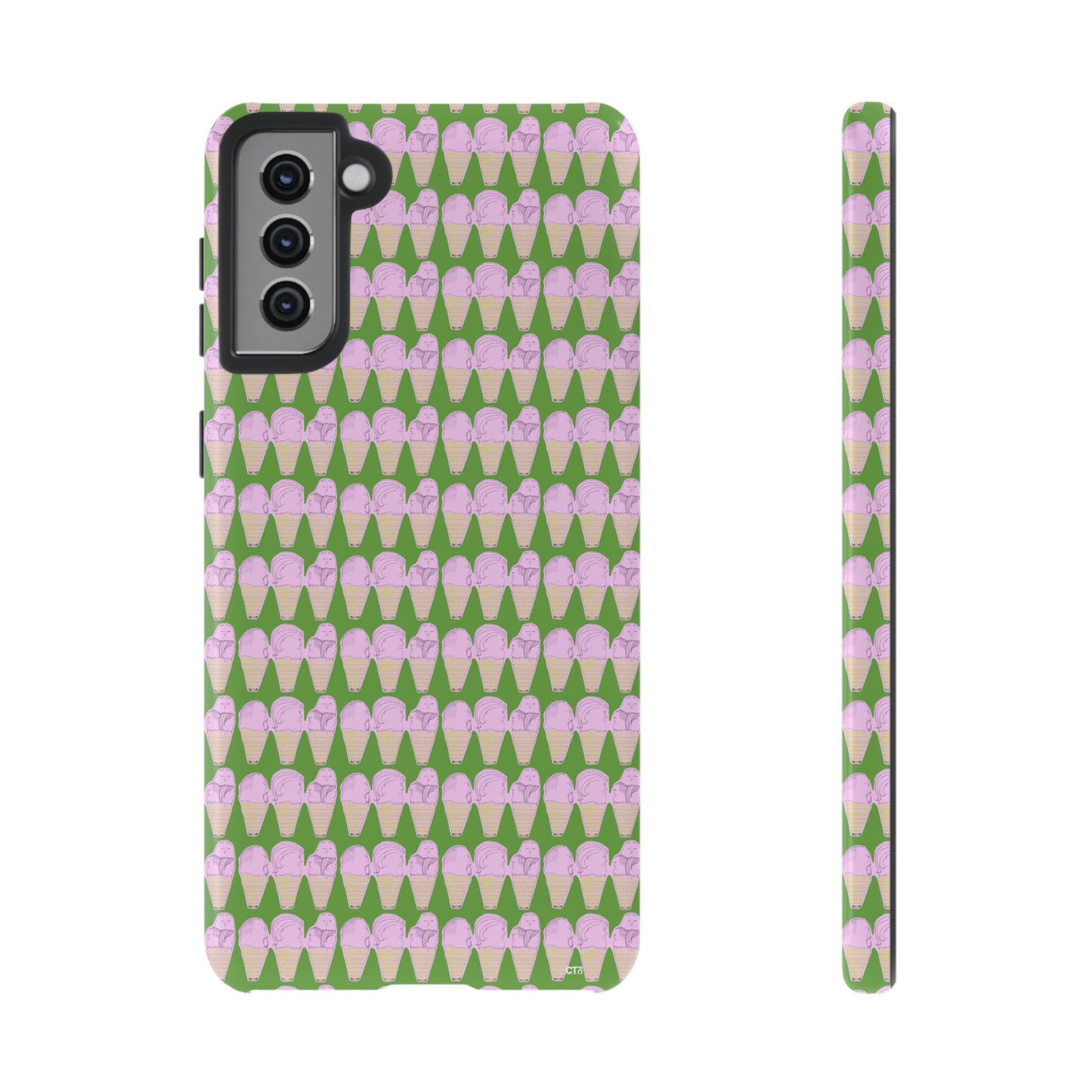 Ice Cream Funny Faces -- Tough Phone Case