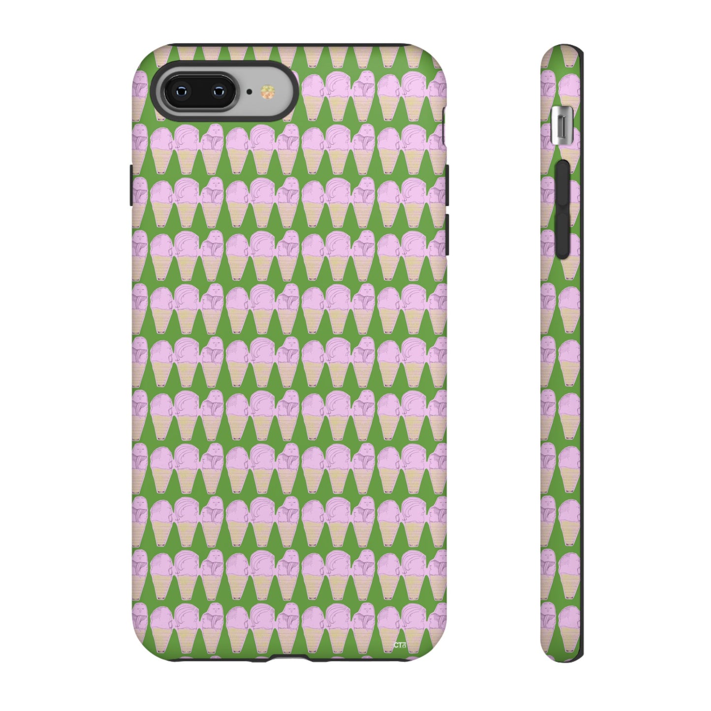 Ice Cream Funny Faces -- Tough Phone Case