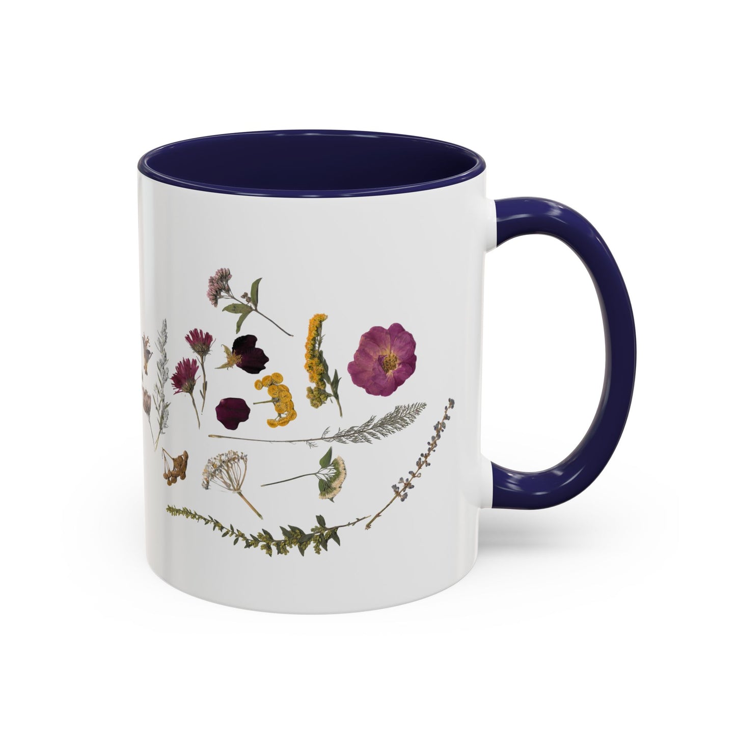 Mug - Pressed Flower Coffee Mug (11, 15oz)