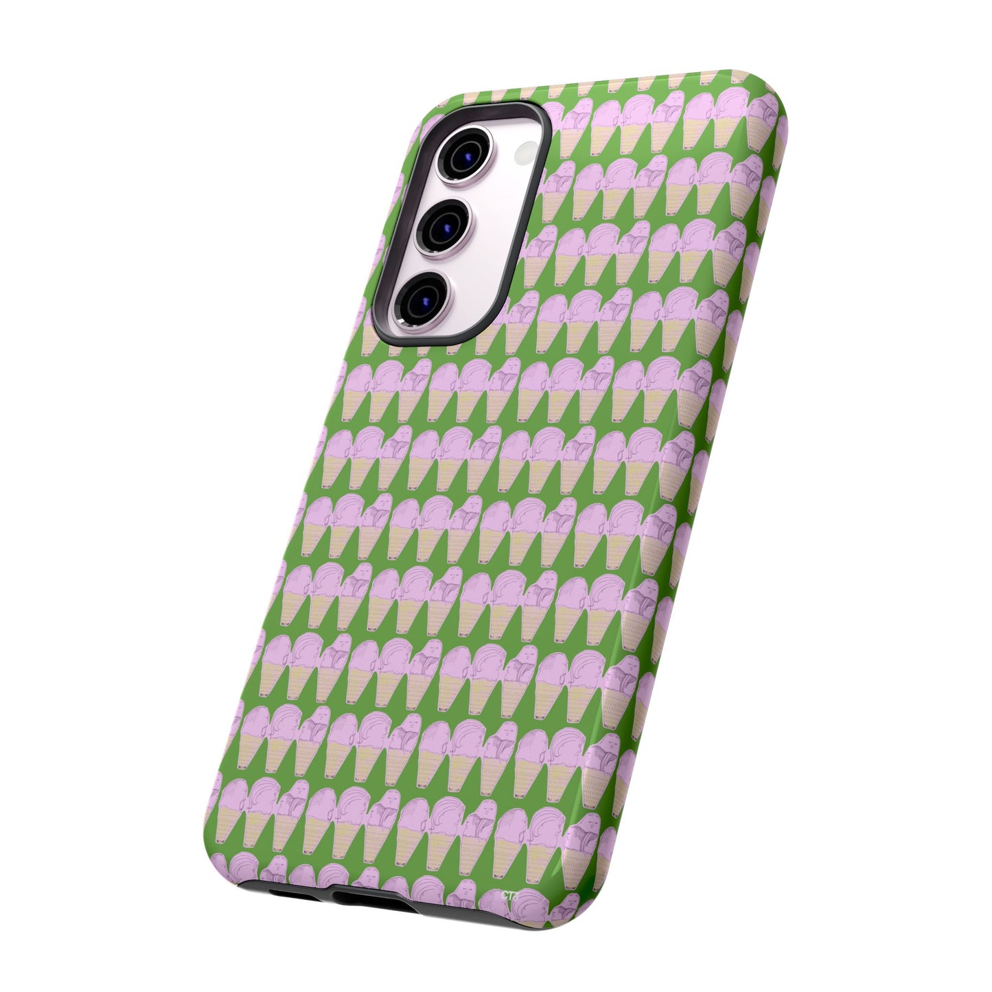 Ice Cream Funny Faces -- Tough Phone Case