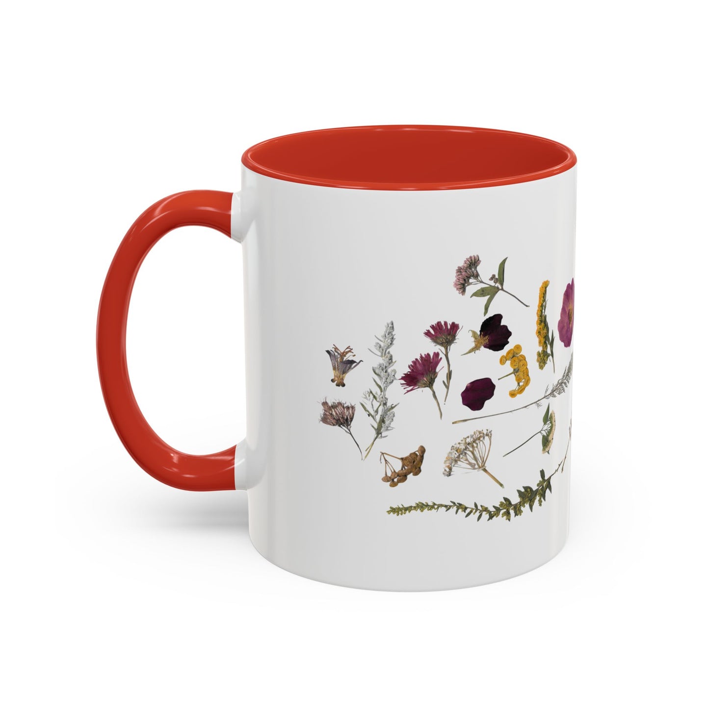 Mug - Pressed Flower Coffee Mug (11, 15oz)