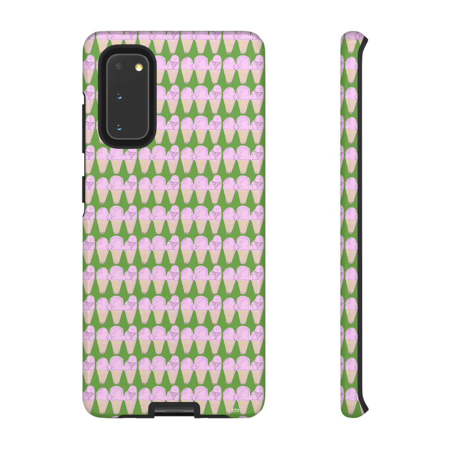 Ice Cream Funny Faces -- Tough Phone Case