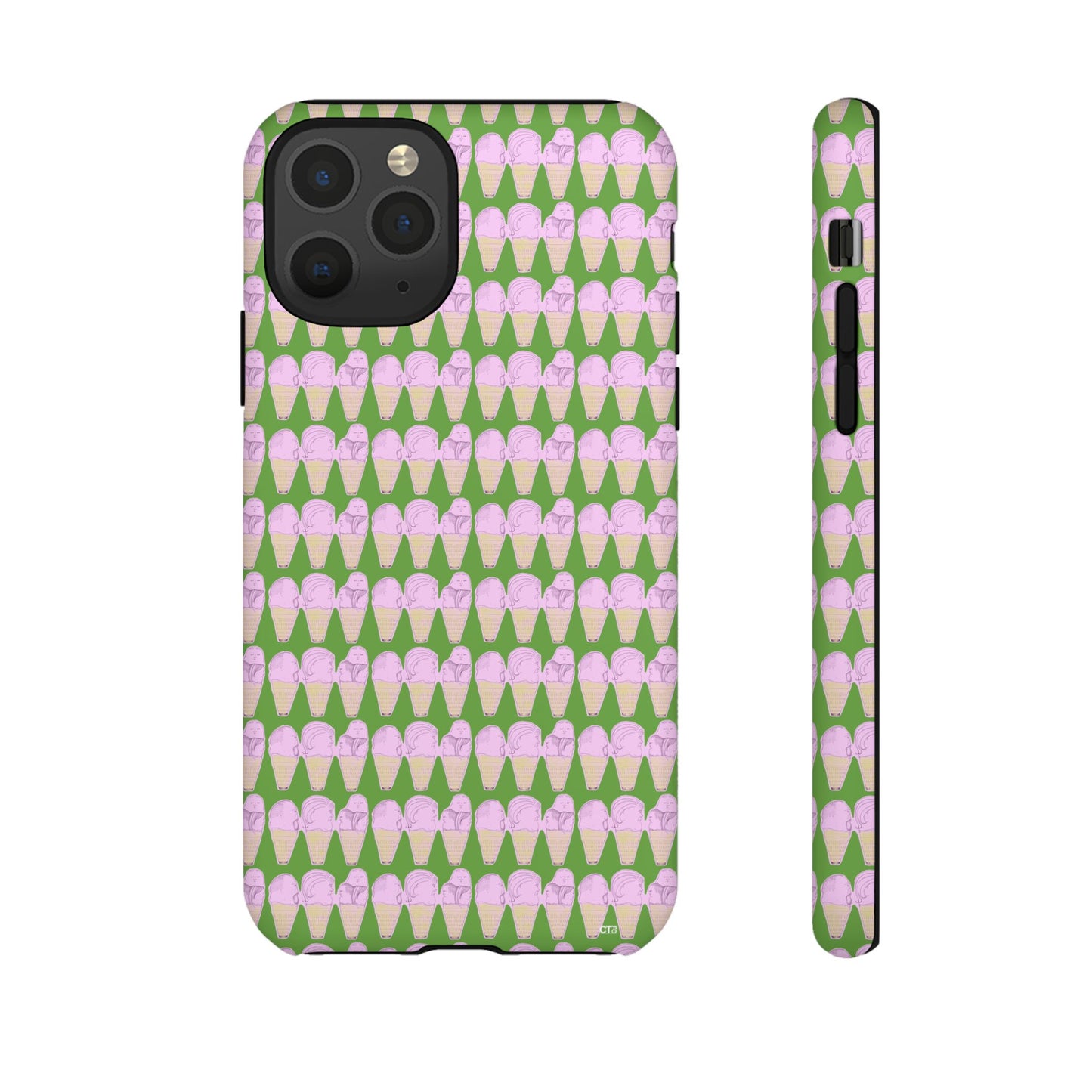 Ice Cream Funny Faces -- Tough Phone Case