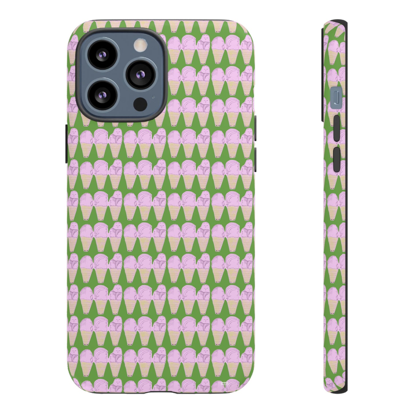 Ice Cream Funny Faces -- Tough Phone Case