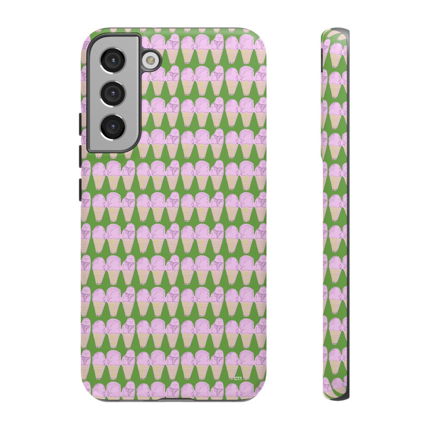 Ice Cream Funny Faces -- Tough Phone Case