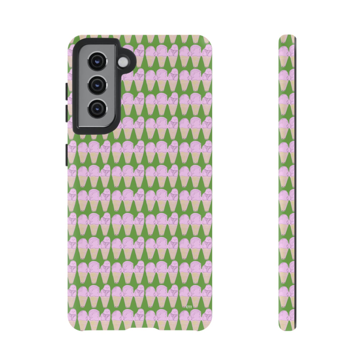 Ice Cream Funny Faces -- Tough Phone Case