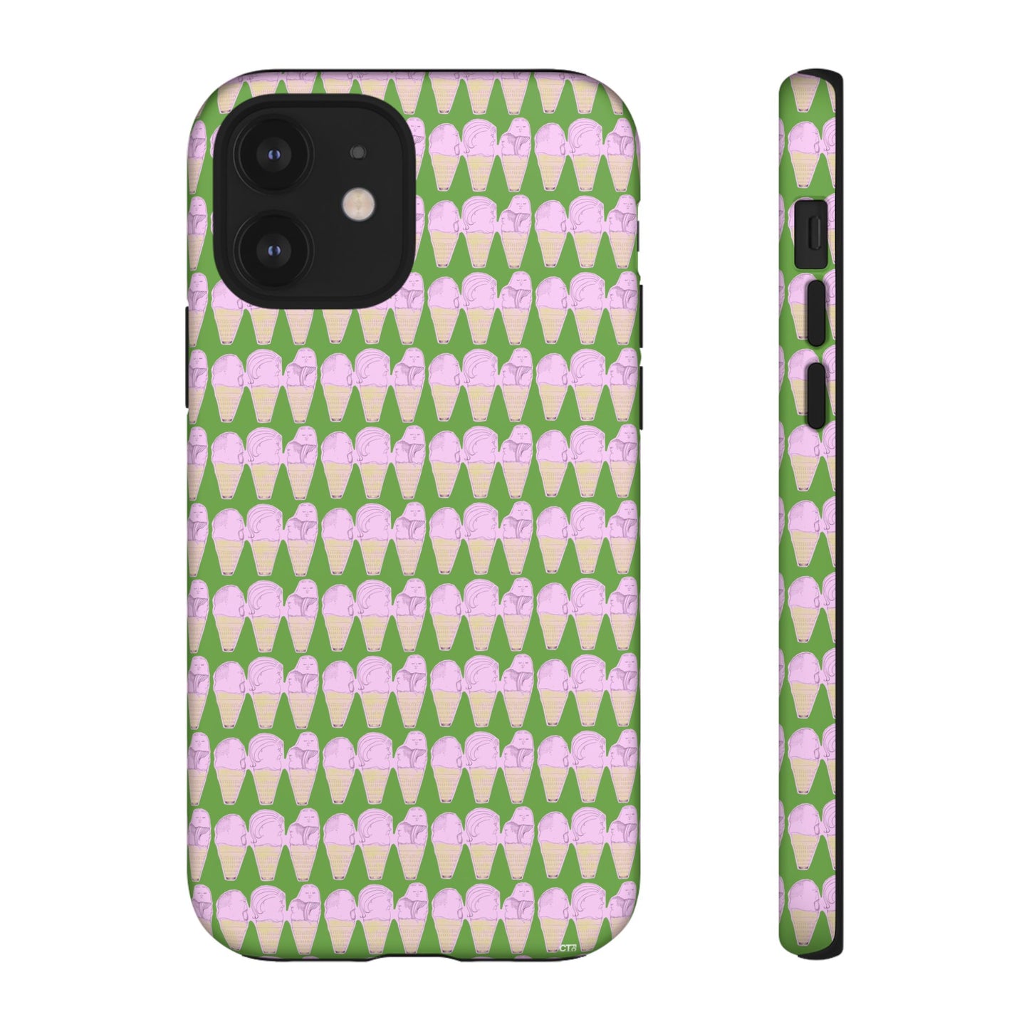 Ice Cream Funny Faces -- Tough Phone Case