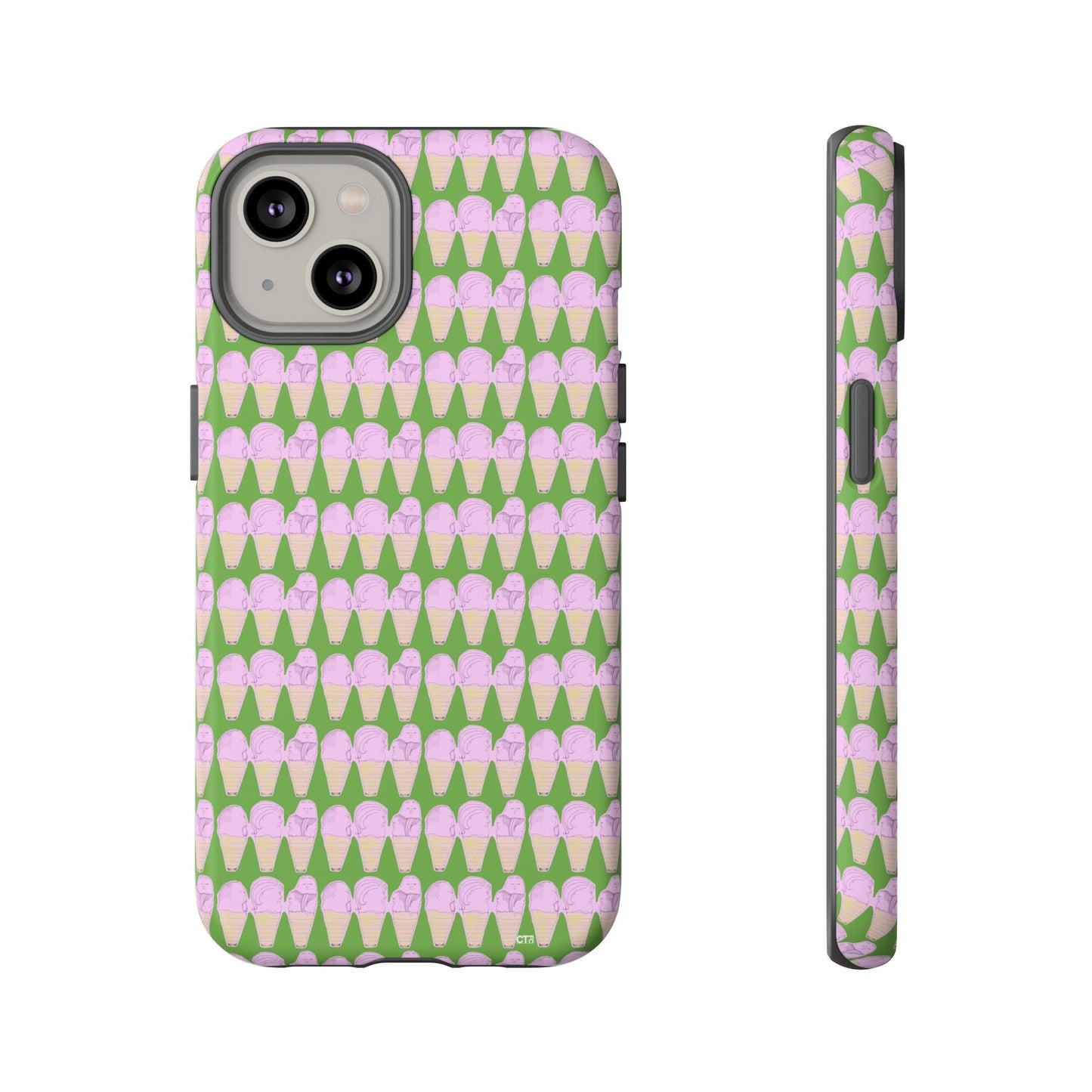 Ice Cream Funny Faces -- Tough Phone Case