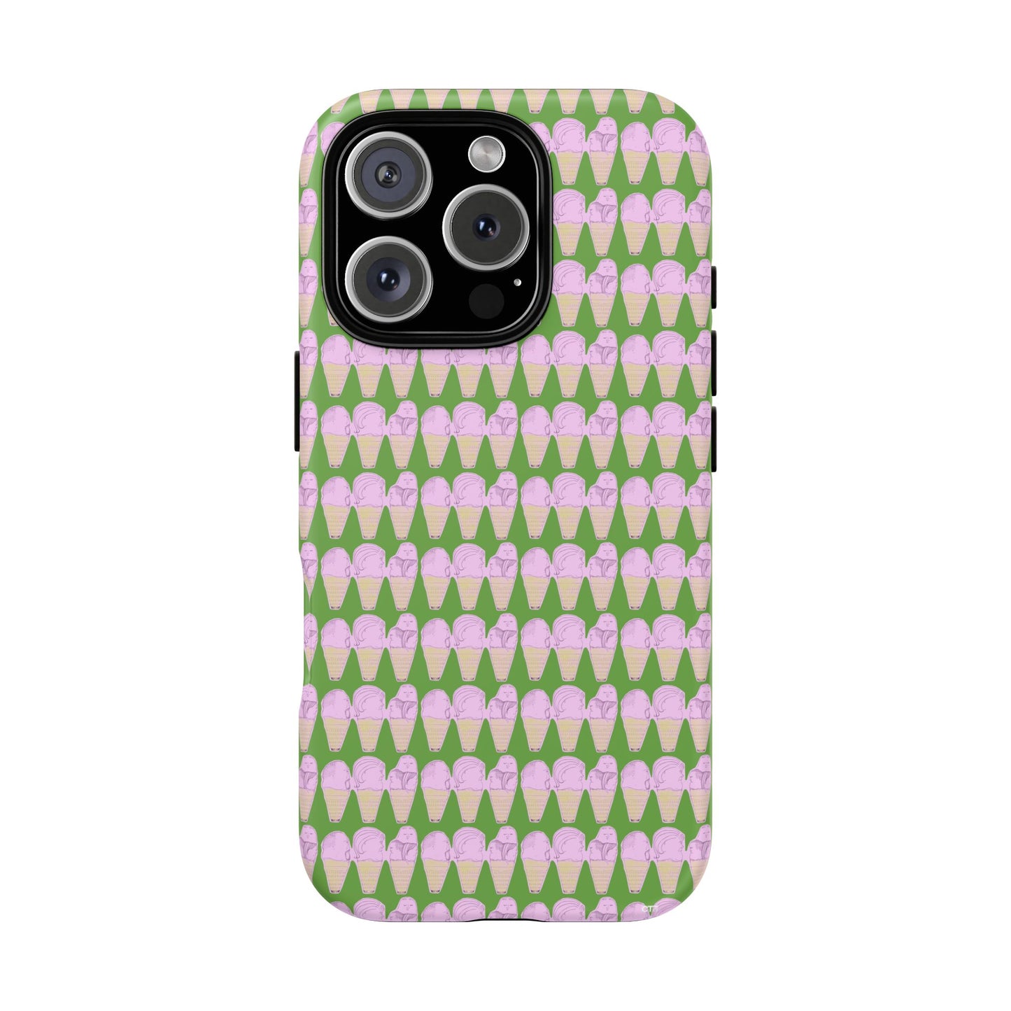 Ice Cream Funny Faces -- Tough Phone Case