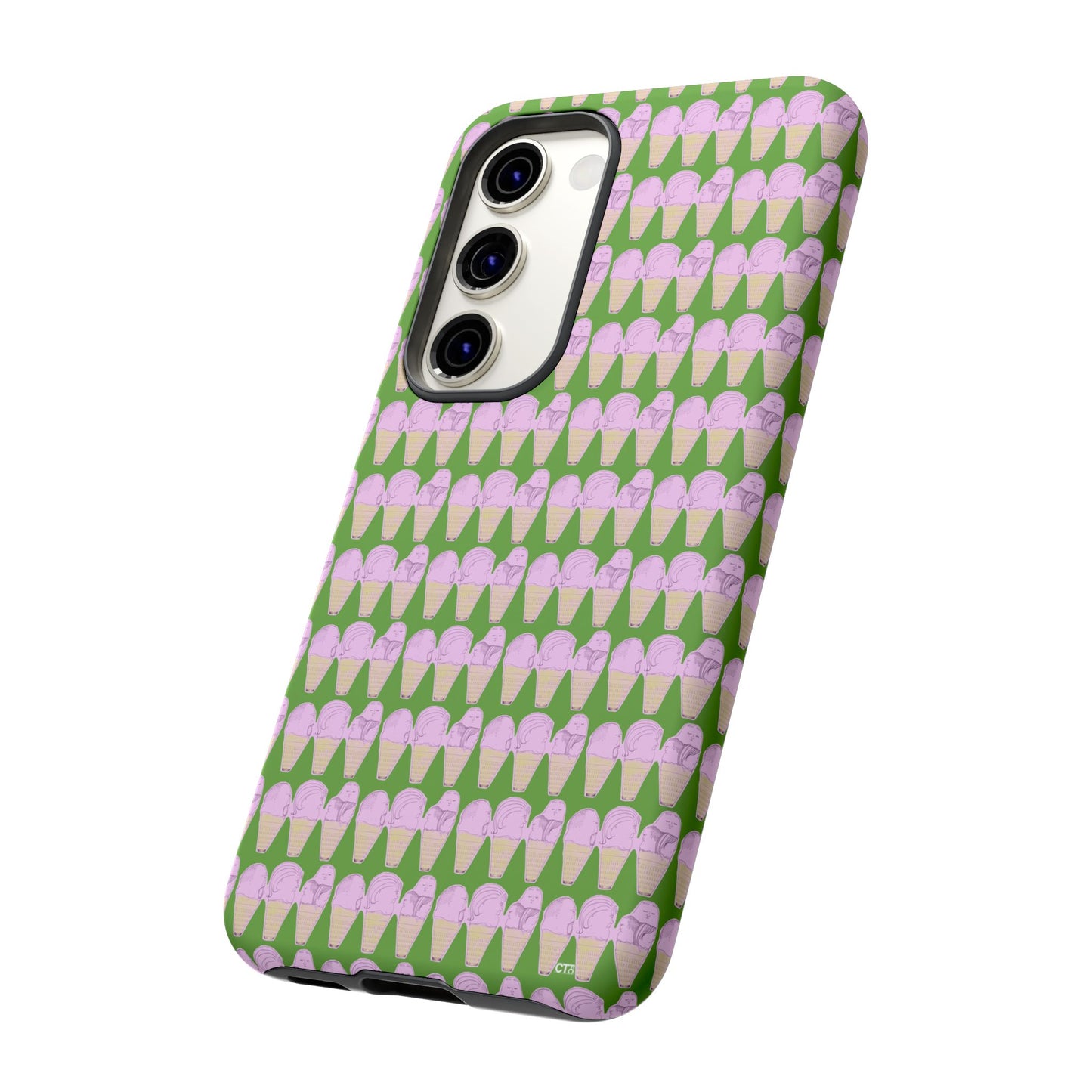 Ice Cream Funny Faces -- Tough Phone Case