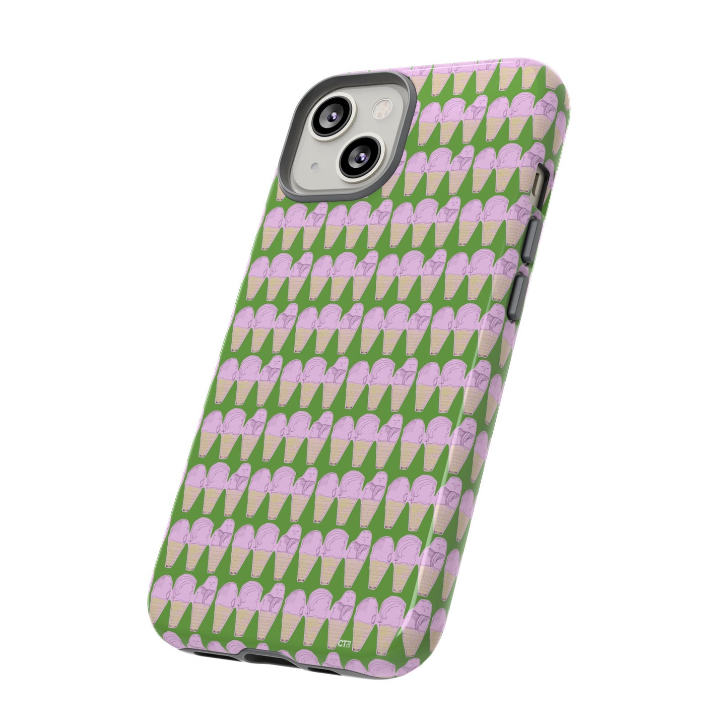 Ice Cream Funny Faces -- Tough Phone Case