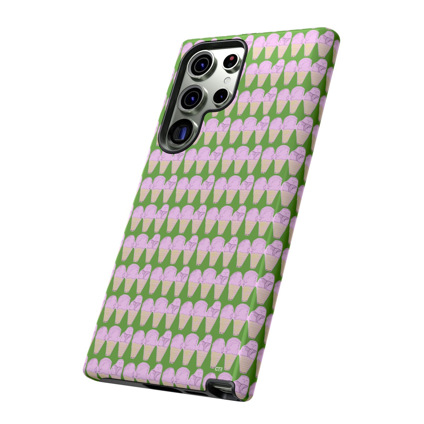 Ice Cream Funny Faces -- Tough Phone Case