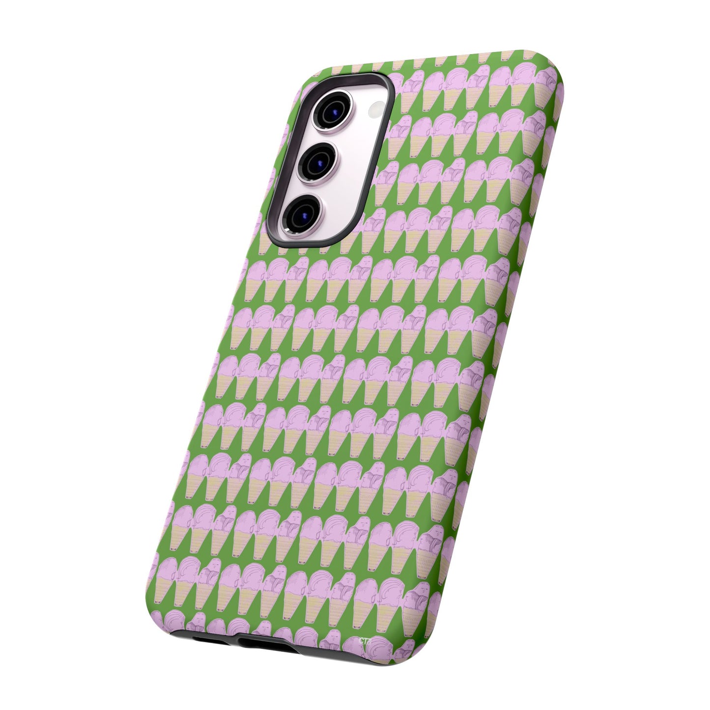 Ice Cream Funny Faces -- Tough Phone Case