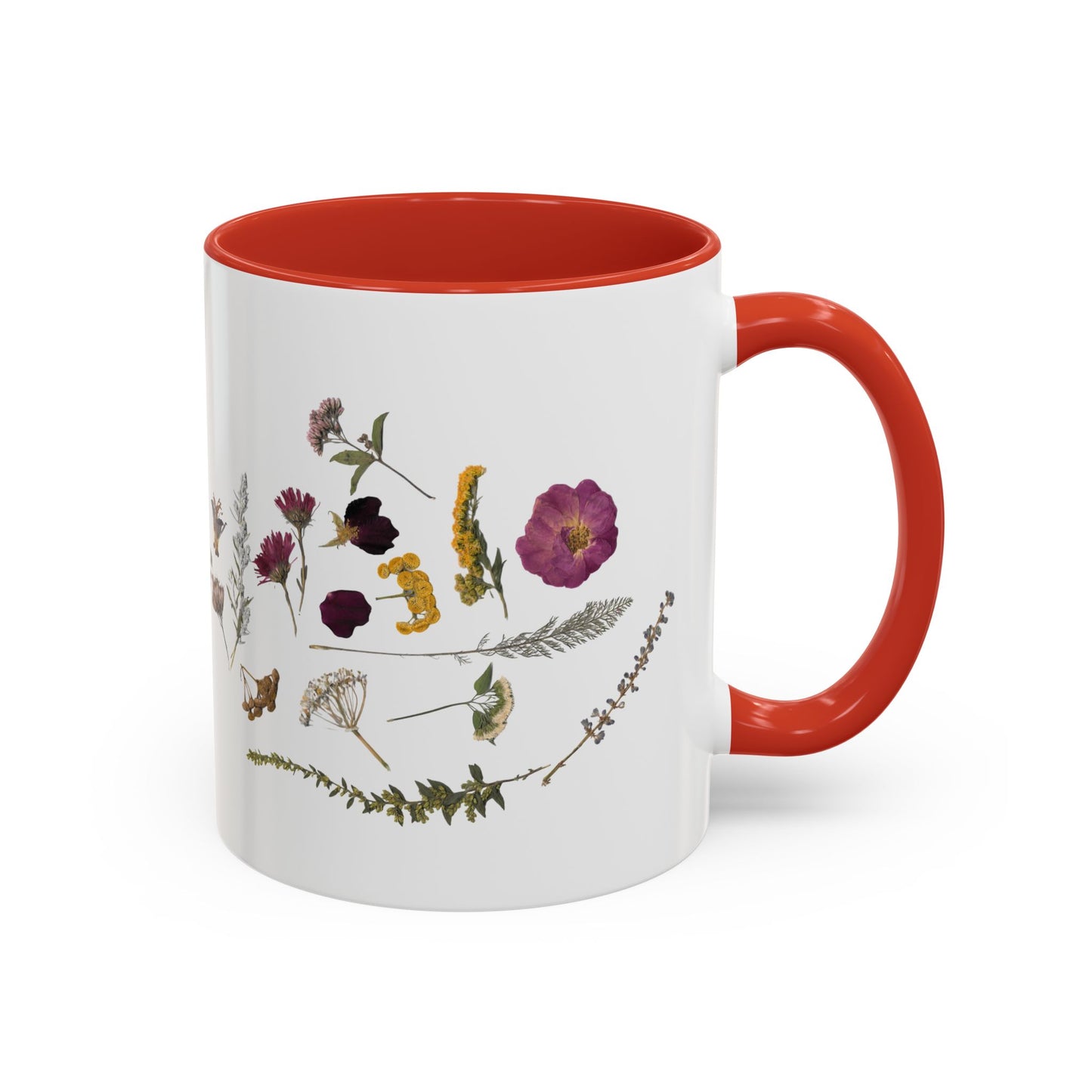 Mug - Pressed Flower Coffee Mug (11, 15oz)