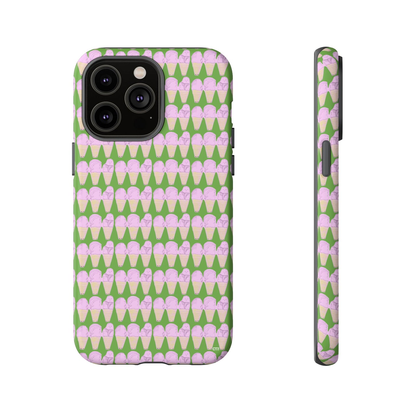 Ice Cream Funny Faces -- Tough Phone Case