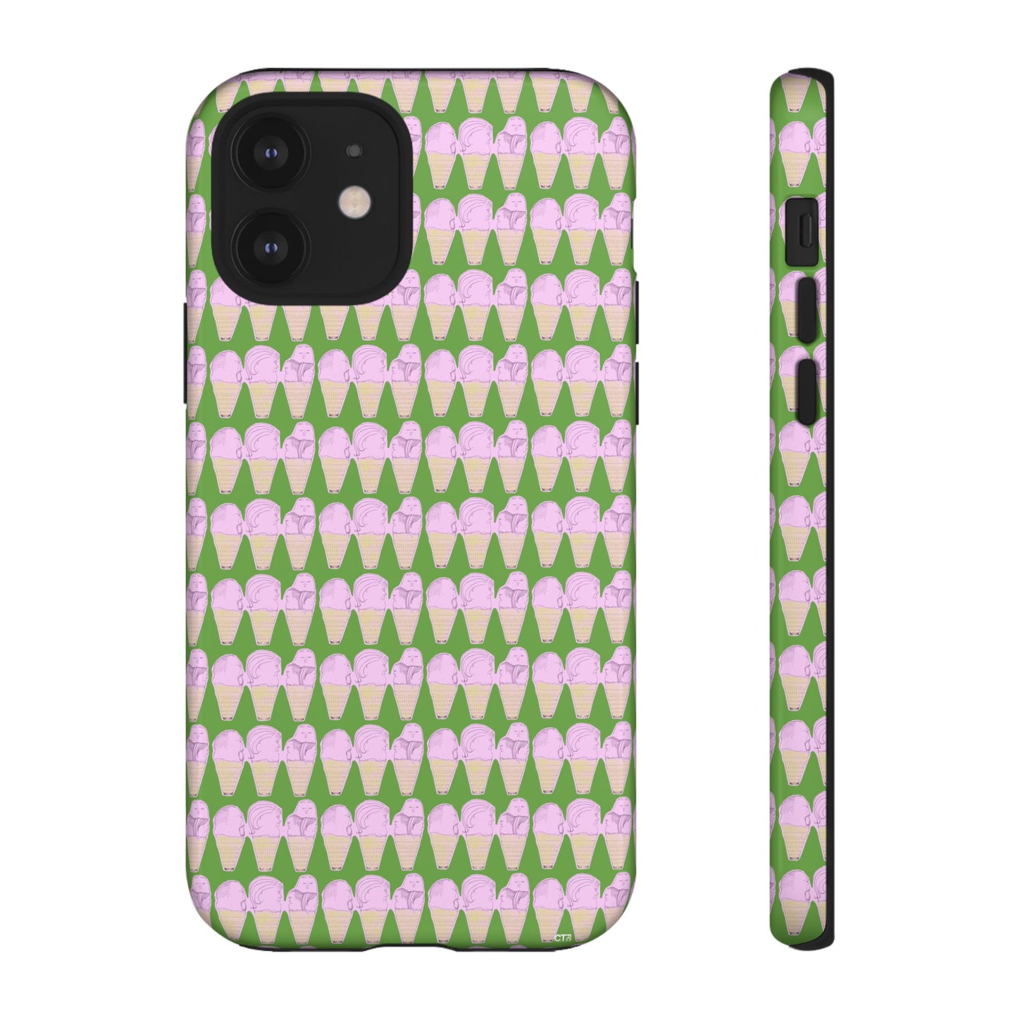 Ice Cream Funny Faces -- Tough Phone Case