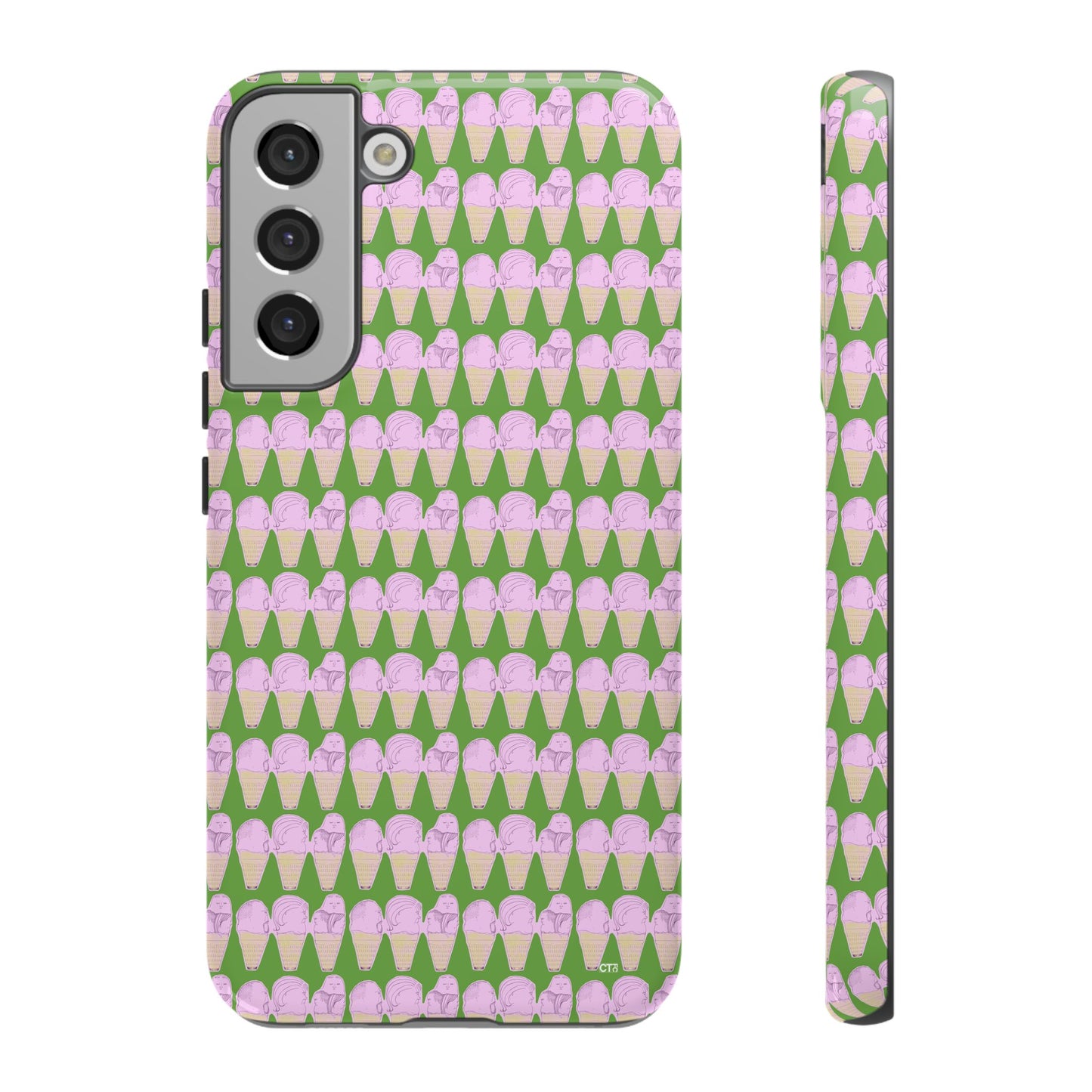 Ice Cream Funny Faces -- Tough Phone Case