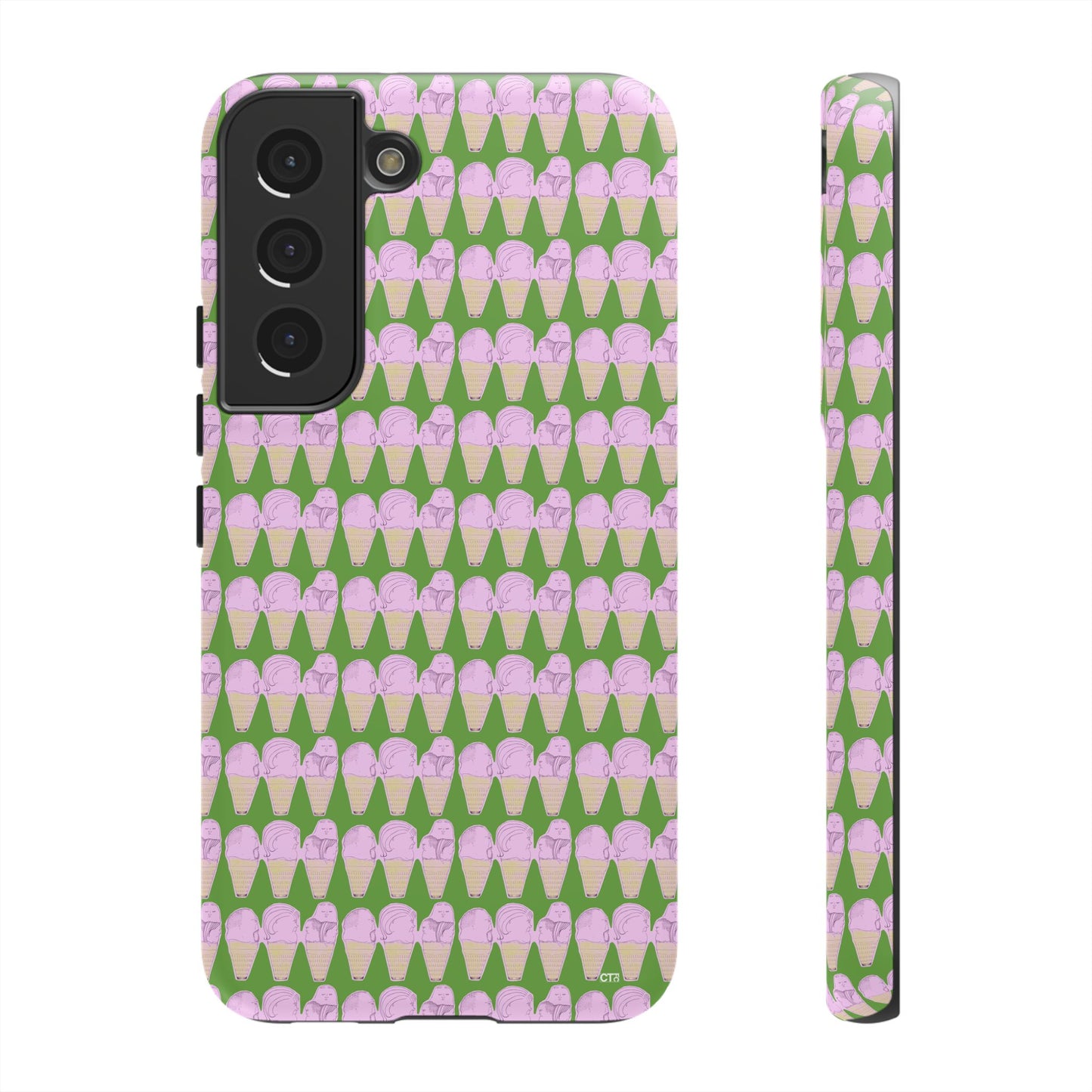 Ice Cream Funny Faces -- Tough Phone Case