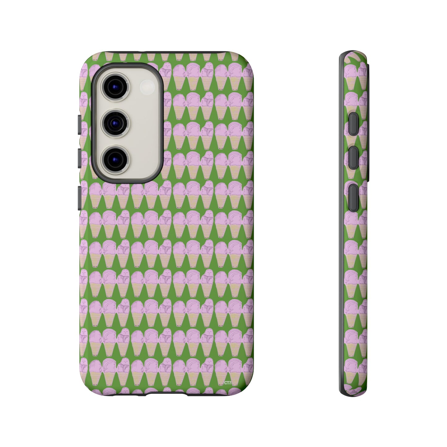 Ice Cream Funny Faces -- Tough Phone Case