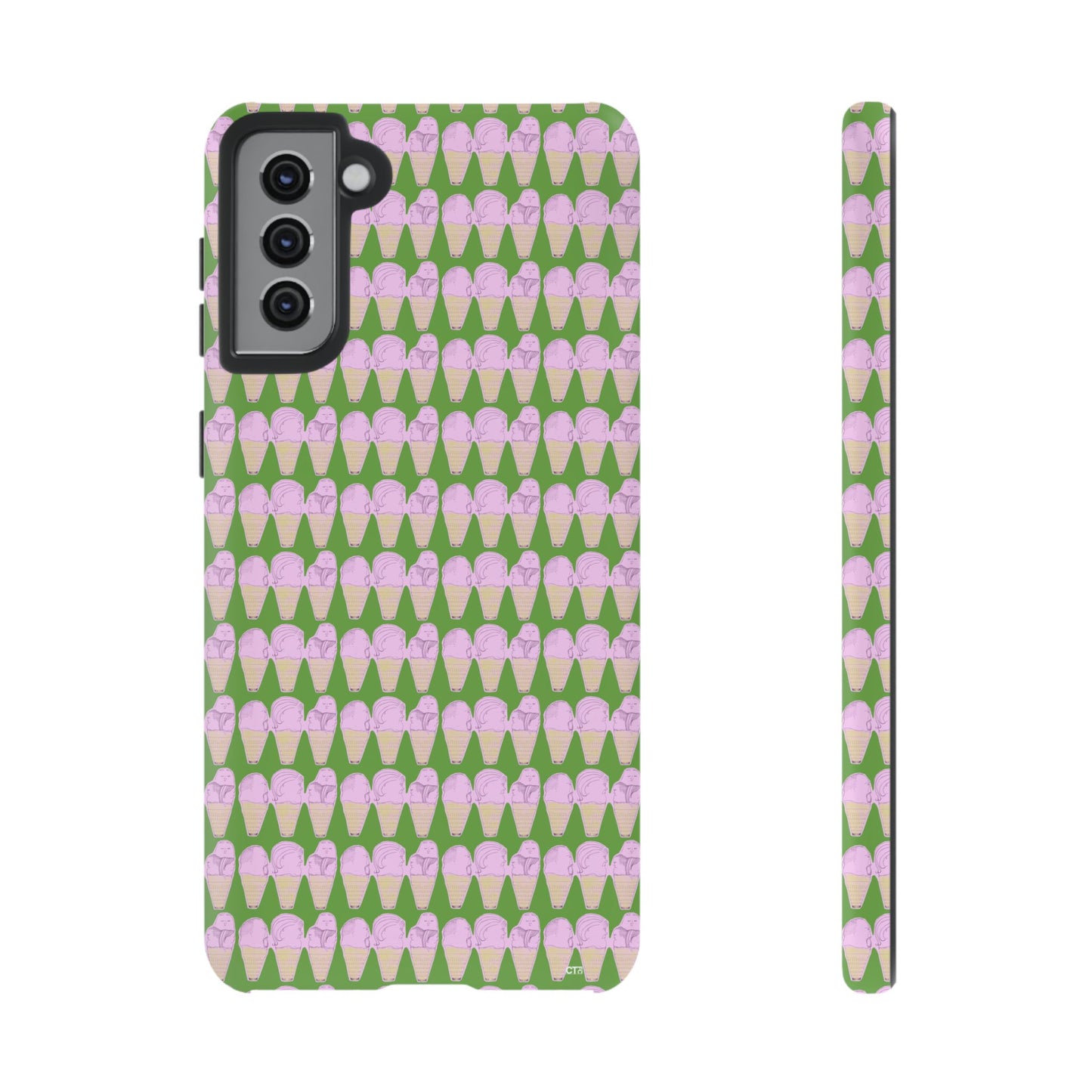 Ice Cream Funny Faces -- Tough Phone Case