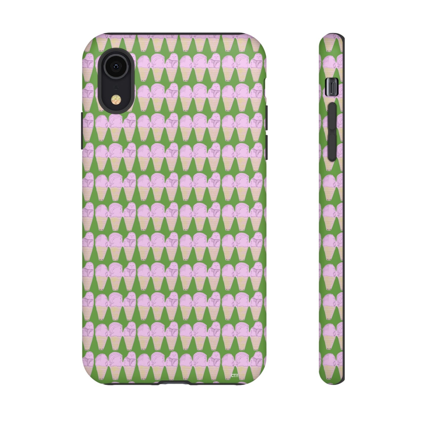 Ice Cream Funny Faces -- Tough Phone Case