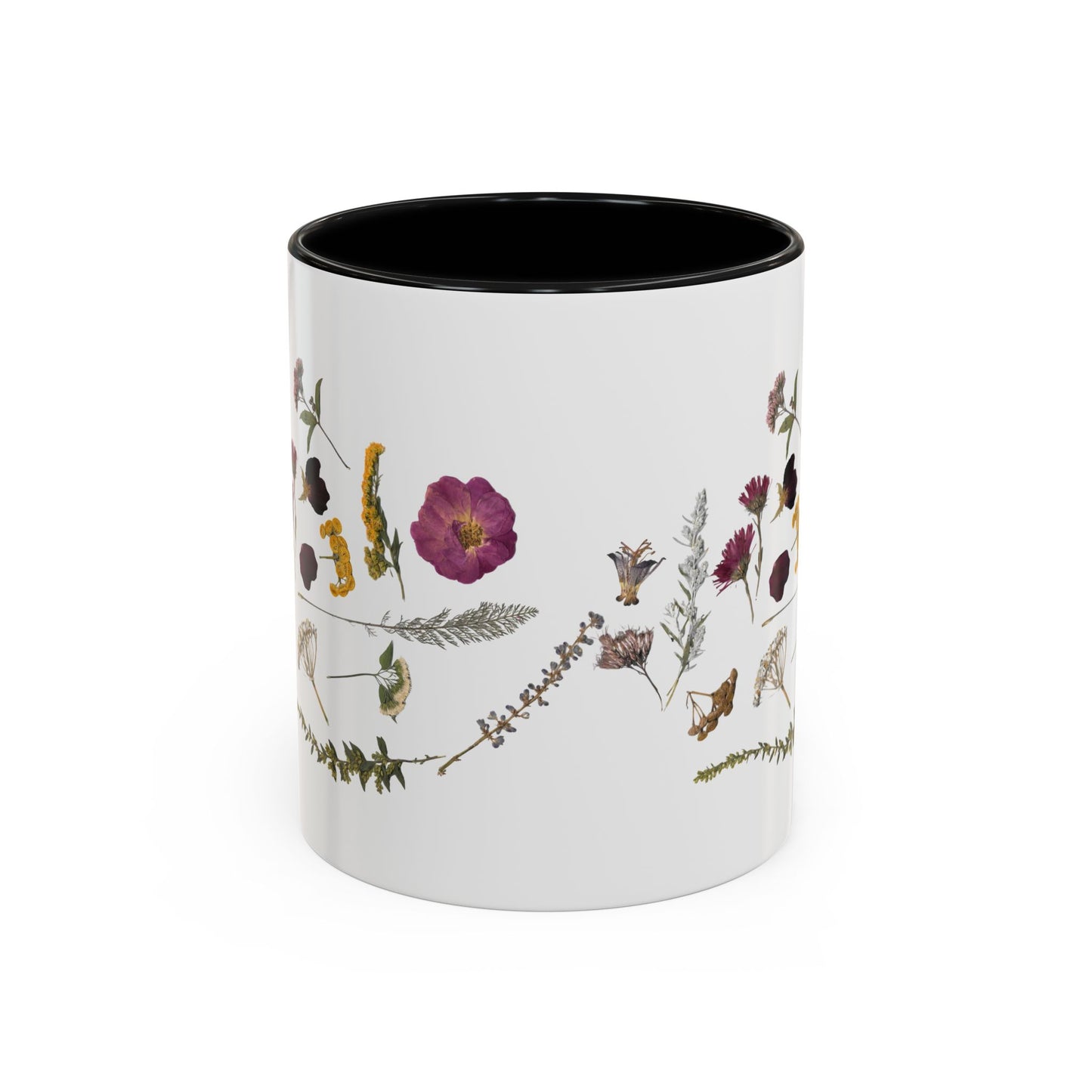 Mug - Pressed Flower Coffee Mug (11, 15oz)